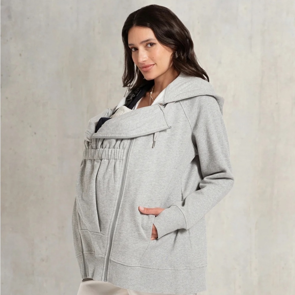 Seraphine Maternity 3-in-1 Zip Up Hoodie